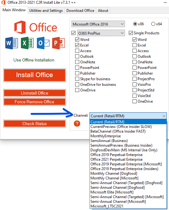 Office Tool Plus - Phần Mềm Hộ Trợ Tải Office Các Phiên Bản 2016 - 2019 -  2021 - 365 - Phong Vũ Tech