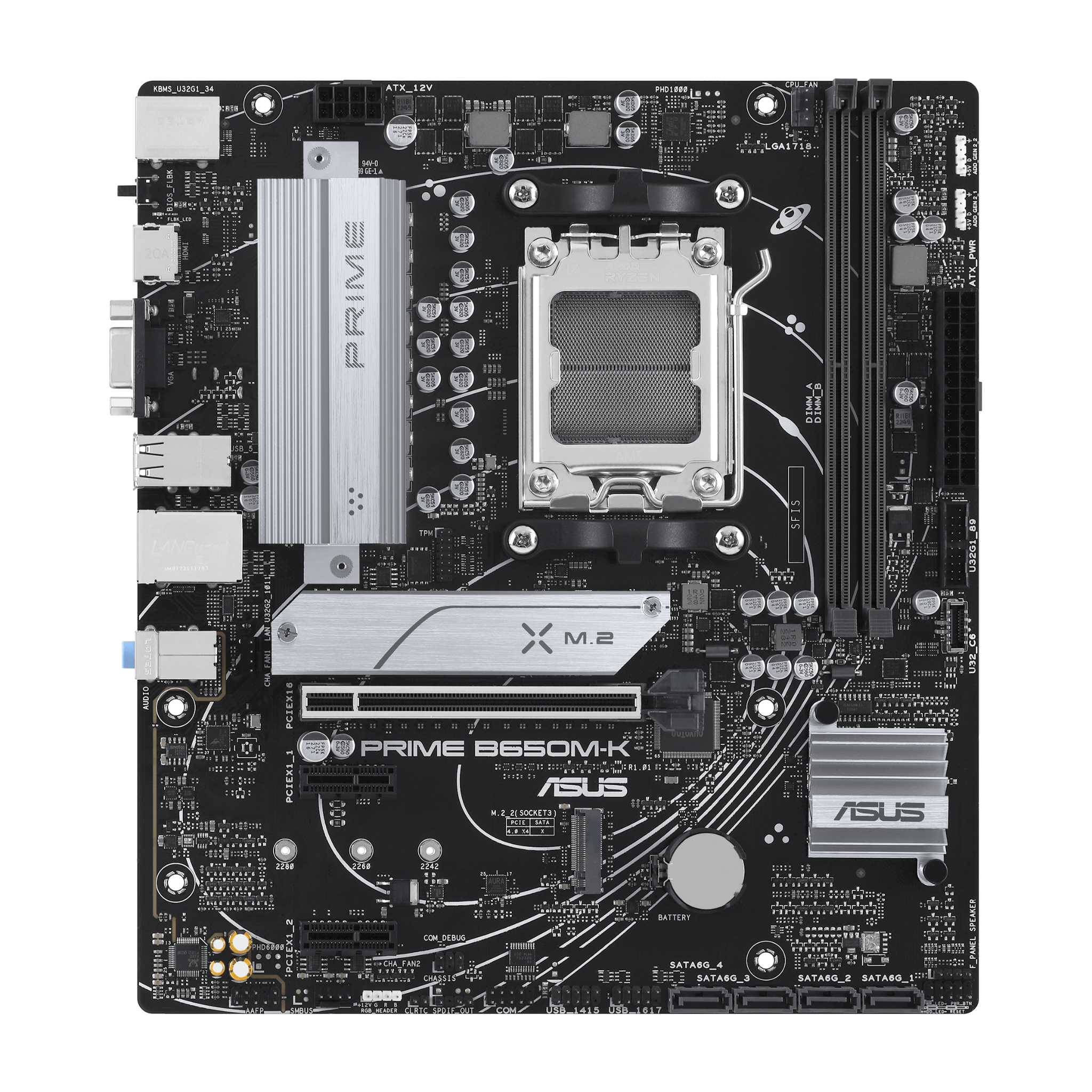 Mainboard ASUS PRIME B650M-K DDR5 - Ảnh 3