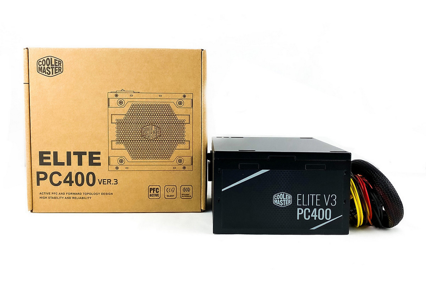 Nguồn Máy Tính Cooler Master Elite PC400 Ver.3 (400W/230V/PFC)