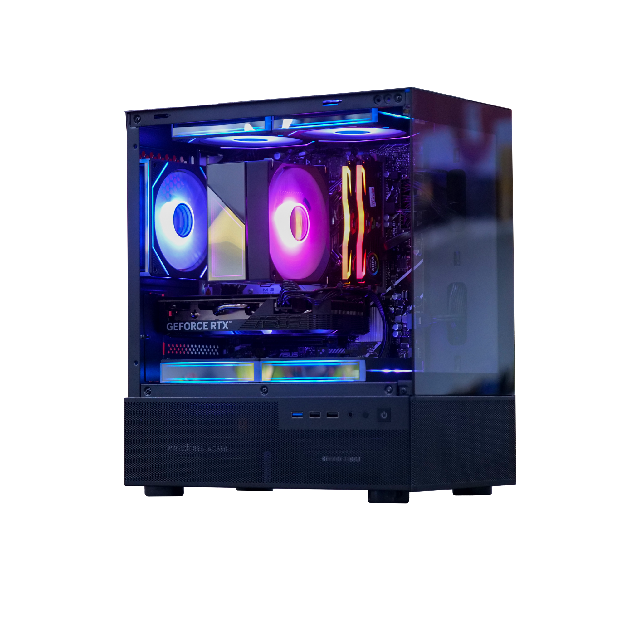 PC Gaming PVT Magic | Intel i5 12400F, RTX 4060 8G, B760M, RAM 16GB, SSD 500GB