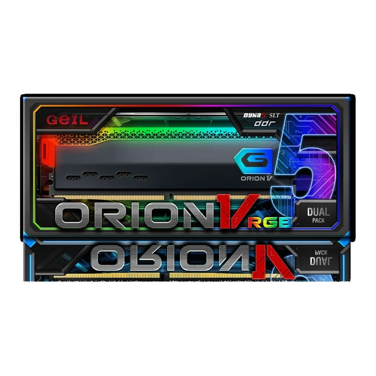 RAM GEIL ORION V RGB DDR5 32G 5200 - 16GB x 2 (GAVSG532GB5200C38BDC) - Ảnh 2