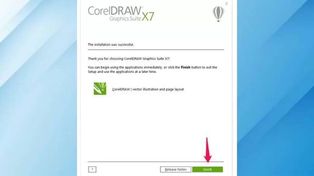 Cài đặt corel x7 full crack 